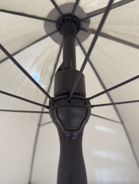 Sombrilla Sicilia Taupe 2m