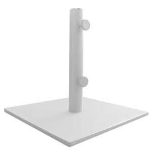 Base de acero 32 kilos para sombrilla de jardín y terraza