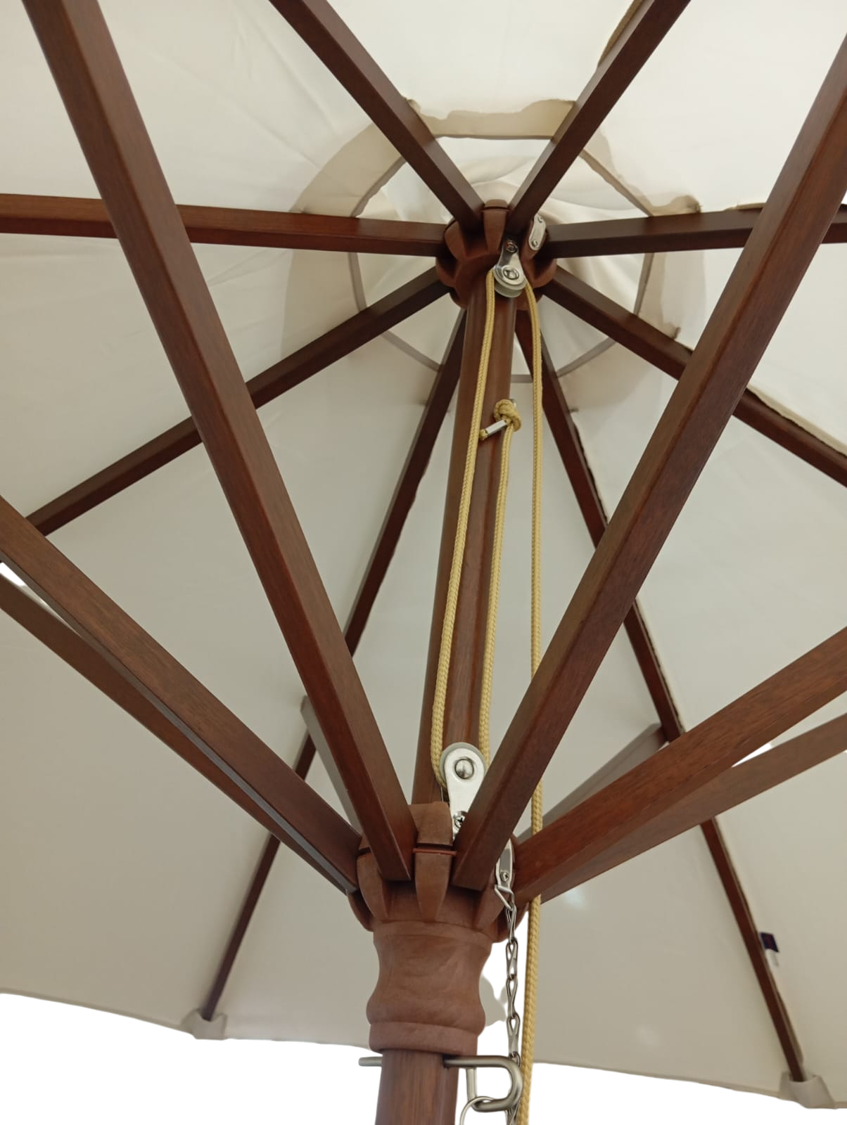 Sombrilla Torino Poliéster Beige 2x7