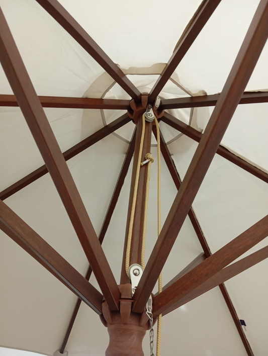 Sombrilla Torino 2.7m Beige