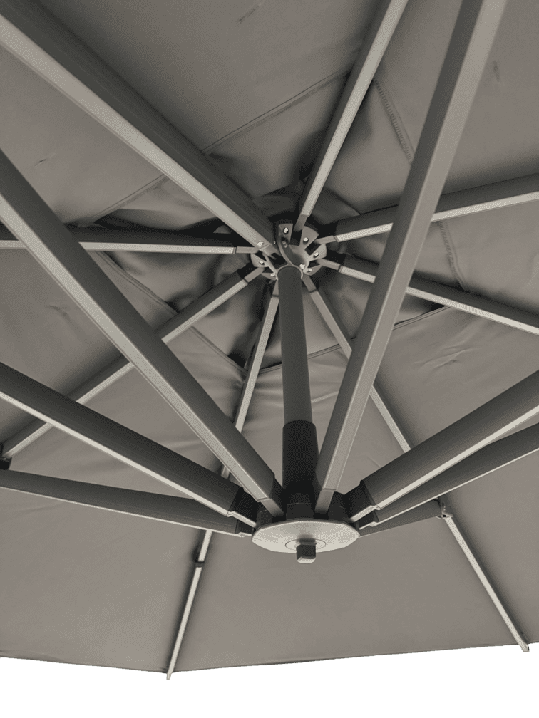 Sombrilla Verona Gris 3x3m