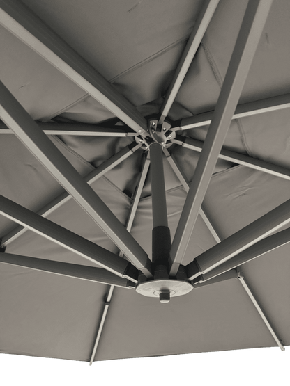 Sombrilla Verona Gris 3x3m