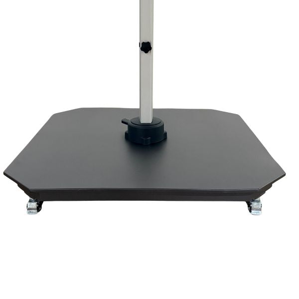 Base de granito con ruedas para sombrilla Venecia beige cuadrada 4x4m – Sombrillas México